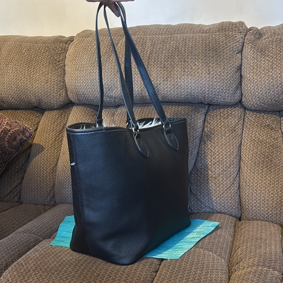 👜 Steve Madden Black Leather Bag 👜 - Picture 11 of 11